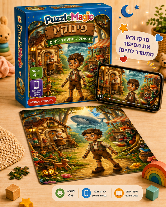 פאזל מג׳יק - פינוקיו